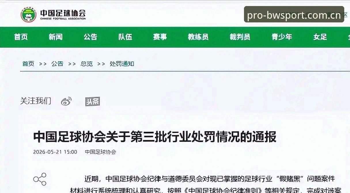 宝威体育赛事平台 足协终身禁足vs5年禁赛:第三批名单全面对比,宝威体育赛事平台带你深度解析