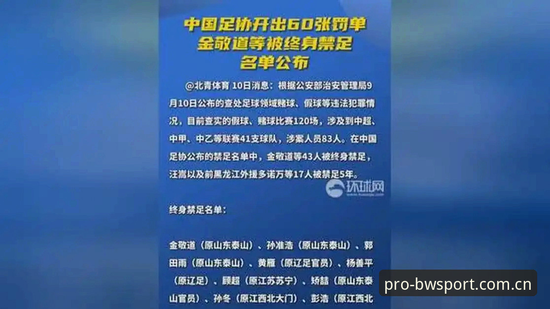 宝威体育赛事平台 足协终身禁足vs5年禁赛:第三批名单全面对比,宝威体育赛事平台带你深度解析